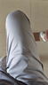 七匹狼休閑褲男天絲抗菌彈力褲子夏季商務直筒長褲通勤男褲【四季款】 005(淺灰)-冰感天絲抗菌 31 78A 曬單實拍圖