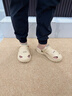 七色紡夏季男士洞洞鞋大碼戶外穿休閑透氣醫(yī)護(hù)防滑不臭腳厚底沙灘涼拖鞋 卡其 40-41 【京東直達(dá)更好服務(wù)】 曬單實(shí)拍圖