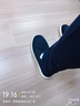 布舍元休閑爸爸男傳統(tǒng)手工千層底老北京布鞋男 LFN9102 牛筋底 41 曬單實拍圖