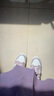 NIKE官方正品DUNK LOW（GS）2025低幫白紫粉色舒適百搭板鞋休閑運(yùn)動(dòng)鞋 FB9109-122 36.5 曬單實(shí)拍圖