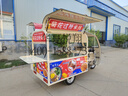 華夏悅翔電動三輪車擺攤車專用餐車小推車小吃車多功能地攤車燒烤車快餐車麻辣燙早餐車冰淇淋車快餐車麻辣 三輪車_燈箱_擋棚_60V20A電瓶 廣告 曬單實拍圖