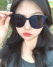 芬馳（FENCHI）jennie同款墨鏡女2025新款高級感太陽鏡防曬遮陽防紫外線顯臉小 曬單實拍圖