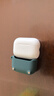 億色適用AirPods4保護套蘋果耳機四代保護套2024無線藍牙耳機硅膠殼magsafe磁吸無線充電全包防摔減震 【松柏綠】硅膠磁吸保護殼 2024新款丨【收藏+加購】送掛鉤 曬單實拍圖