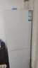 海爾（Haier）217升三門中門軟冷凍宿舍租房家用小冰箱小型小巧不占地節(jié)能省電BCD-217LHC3E0WV家電國(guó)家補(bǔ)貼15% 曬單實(shí)拍圖