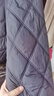 名創(chuàng)優(yōu)品（MINISO）保暖棉服男2024新款立領(lǐng)加厚冬季男士加絨菱形格棉衣 黑 3XL 曬單實(shí)拍圖