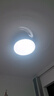 惠普普瑞護(hù)眼LED風(fēng)扇燈隱形扇葉遙控調(diào)光一體吊扇燈中山燈具包安裝 曬單實(shí)拍圖