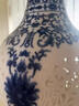 PHTY博古架擺件工藝品高級感輕奢高檔景德鎮(zhèn)陶瓷器花瓶客廳插花中式裝 月亮石榴瓶[送木底座] 曬單實拍圖