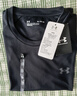 安德瑪（Under Armour）官方男子夏季新款運動短袖健身訓(xùn)練舒適透氣快干休閑T恤 【新款速干T恤】黑色 XL 曬單實拍圖