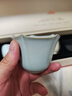 萬仟堂（Edenus）茶杯 高檔汝窯主人杯禮盒單杯功夫茶杯套組陶瓷泡茶杯 汝窯典藏 曬單實拍圖