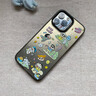 圣圖朗卡通蠟筆小新適用iPhone16Promax蘋(píng)果15手機(jī)殼11 可愛(ài)搞怪14大孔磨砂plus情侶12高級(jí)感13女保護(hù)套 磨砂彩銀殼-春日紅綠燈小新  iPhone 16 pro max 曬單實(shí)拍圖