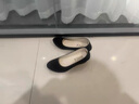 予瑾老北京布鞋女正宗正品新款夏季女式2025黑色工作鞋透氣軟底夏工裝 黑色 35 曬單實(shí)拍圖