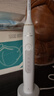 飛利浦（PHILIPS）【肖戰(zhàn)推薦】電動牙刷鉆石3系 生日禮物 成人情侶款送男生/女友 微泡水流 HX5181/01皓月白 曬單實拍圖