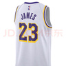 NIKE耐克NBA-【限時(shí)秒殺】湖人詹姆斯SW速干球衣男籃球服夏季運(yùn)動(dòng)背心 白色 XL 曬單實(shí)拍圖