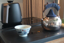 藏六造 銀壺 晴川錘紋銀壺家用燒水壺煮茶壺日本高端茶壺純銀純手工銀壺 中號(hào)晴川銀壺 600ml 曬單實(shí)拍圖
