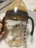 卡蜜迪（kamidi）ppsu奶瓶新生嬰兒大寶寶仿母乳斷奶吸管奶瓶210ml-3孔 曬單實拍圖