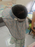 kocotreekk樹兒童帽子防紫外線大帽檐空頂帽透氣男女孩護(hù)脖披肩帽月影灰M 曬單實(shí)拍圖