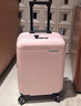 新秀麗（Samsonite）行李箱25英寸拉桿箱輕便豎條紋旅行箱包NZ2粉色托運密碼箱 曬單實(shí)拍圖