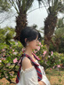 京蔻迪銀針豆豆張悅兒同款鏤空?qǐng)A球金屬銀色耳釘女輕奢高感耳環(huán)耳飾品 金色大號(hào) 曬單實(shí)拍圖