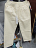 衣品天成【100%棉】2025秋季男士休閑褲純色通勤直筒褲男裝寬松百搭褲子男 曬單實(shí)拍圖