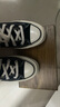 匡威（Converse）帆布鞋男  1970s三星標 運動休閑鞋子 黑色板鞋女 162058 36.5 曬單實拍圖