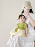G.DUCKKIDS童裝嬰兒衣服夏季薄款嬰幼兒童裙子洋氣可愛女寶寶連體衣服包屁裙 桔色+帽子 73cm (建議寶寶6-8公斤 6-12個(gè)月) 曬單實(shí)拍圖