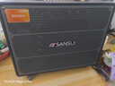 山水（SANSUI）Q128廣場舞音響 帶顯示屏戶外拉桿音箱K歌便攜家庭ktv音響套裝視頻K歌一體機智能點歌機無線話筒 曬單實拍圖
