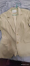 尚都比拉夏季商務休閑西服套裝女單排兩?？鄱绦湫∥鞣滹@瘦九分直筒褲 曬單實拍圖