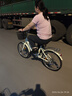 鳳凰自行車女通勤輕便普通18/20/22寸學(xué)生成人單車代步車淑女腳踏的 米咖色 22寸 曬單實(shí)拍圖