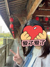 闊色（kuose）杏色針織長袖T恤女2025春季新款內(nèi)搭打底衫修身上衣荷葉邊秋 杏色 L 曬單實(shí)拍圖