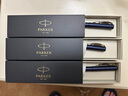 派克（PARKER）高端商務(wù)鋼筆送禮定制刻字墨水筆節(jié)日畢業(yè)禮物成人禮生日禮物練字筆紀(jì)念品獎品文具練字筆金屬筆 威雅XL逐浪藍金夾墨水筆 曬單實拍圖