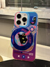 GGSHARE寄居蟹原創(chuàng)DJ貓磁吸手機(jī)殼帶支架適用iphone16蘋果15promax新款14小眾高級感13鐳射12磨砂漸變套女 唱片貓磁吸手機(jī)殼+唱片旋轉(zhuǎn)磁吸支架 iphone 16 pro max 曬單實拍圖