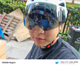 洽苒德國(guó)騎行頭盔自行車公路山地車帶風(fēng)鏡安全帽男女款帶尾燈裝備 【磁吸風(fēng)鏡頭盔尾燈款】白色+夜視鏡片-八年質(zhì)保 均碼 曬單實(shí)拍圖