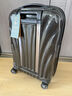 新秀麗（Samsonite）萬(wàn)向輪拉桿箱C-LITE系列CS2 超輕抗摔耐磨行李箱個(gè)性時(shí)尚貝殼箱 黑色【升級版】 20英寸        （可拓展） 曬單實(shí)拍圖
