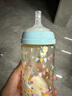 貝親奶瓶ppsu 防脹氣奶瓶 嬰兒奶瓶 大容量寬口徑耐摔雙把手 330ml 9-12月 馬戲團+重力球 曬單實拍圖