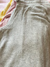 HOLLISTER25春夏baggy慵懶歐若風(fēng)運(yùn)動(dòng)衛(wèi)褲長(zhǎng)褲女裝KI347-5022 淺灰色 M (74A)短版 曬單實(shí)拍圖