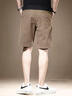 JEEP SPIRIT工裝短褲男夏季薄款美式潮牌純棉涼感百搭休閑寬松五分中褲子 6517卡其色 XL 曬單實(shí)拍圖
