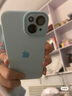 京工智造【膚感真液態(tài)】適用蘋果14手機(jī)殼iPhone14promax全包防摔超薄液態(tài)硅膠殼軟男新款女 蘋果14【遠(yuǎn)峰藍(lán)】液態(tài)硅膠&贈鋼化膜 曬單實(shí)拍圖