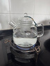 trendglas JENA德國(guó)進(jìn)口煮茶壺玻璃養(yǎng)生壺茶水分離泡茶壺直火電陶爐燒水壺大容量 玻璃煮壺（玻璃蓋）+茶濾 曬單實(shí)拍圖