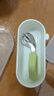 樂(lè)扣樂(lè)扣輔食勺寶寶學(xué)吃飯訓(xùn)練勺不銹鋼自主進(jìn)食勺子一歲以上兒童叉勺套裝 曬單實(shí)拍圖