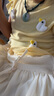 G.DUCKKIDS小黃鴨童裝女童夏季套裝2025新款兒童衣服女孩夏裝短袖短裙兩件套 黃色 120 尺碼5~6歲【110-120cm】cm 曬單實(shí)拍圖