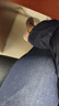 婭麗達防褪色闊腿牛仔褲女2025新款夏季九分直筒褲寬松涼感女褲子 丹寧藍（B0） 28 曬單實(shí)拍圖