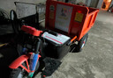 爬山虎電動(dòng)灰斗車(chē)工程三輪建筑翻斗車(chē)農用養殖拉糞混凝土水泥自卸大騎兵 【1.4米方斗自卸款天能60V/45A】 曬單實(shí)拍圖
