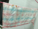 金號(hào)A類兒童毛巾純棉小毛巾兒童方巾擦手毛巾掛式洗臉帕2條 抗菌防臭 曬單實(shí)拍圖