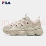 FILA【楊冪同款】官方豌豆鞋女鞋老爹鞋運動鞋冬季新款運動休閑鞋 燕麥棕-OM 37.5 曬單實拍圖