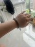 VTL庫里藍手鐲玉髓手鐲子玉石瑪瑙玉鐲高冰透七夕情人節禮物送女朋友 58圈口【100-120斤】 曬單實(shí)拍圖