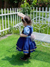 G.DUCKKIDS朱迪兔子警官洛麗塔公主裙兒童衣服夏裝小女孩生日裙子兒童cos服 連衣裙加領(lǐng)帶套裝aieksmq 150 （建議身高140cm 12-13歲） 曬單實拍圖