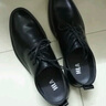 海瀾之家HLA皮鞋男士商務(wù)休閑系帶正裝德比鞋子男H164/H172 增高款45 曬單實(shí)拍圖