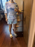 鴻星爾克（ERKE）泳衣女分體三件套海邊游泳潛水度假寬松大碼遮肉顯瘦泳裝溫泉 曬單實(shí)拍圖