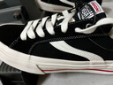 VISION STREET WEAR Odd Astley Pro經(jīng)典休閑低幫運動休閑鞋帆布鞋板鞋男女多色平底 黑色 43 曬單實拍圖