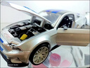 EZF福特野馬車模1:24汽車模型仿真合金收藏周歲送送送給對象生日禮物 野馬-銀+極夜藍透明展示盒 轎車 曬單實拍圖